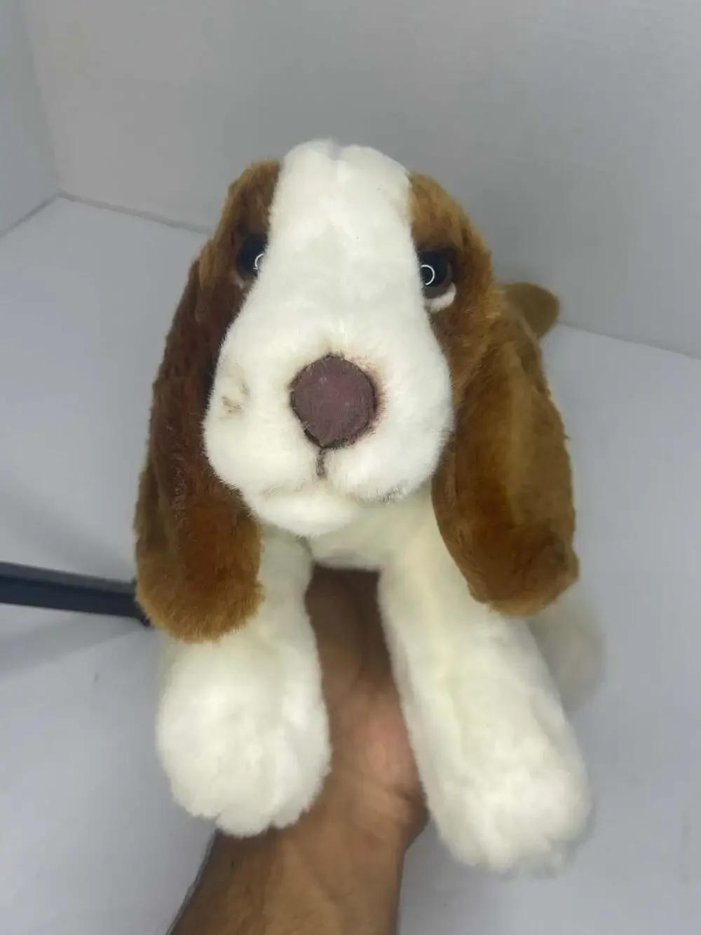 Animal Alley Basset Hound Plush Dog Toy